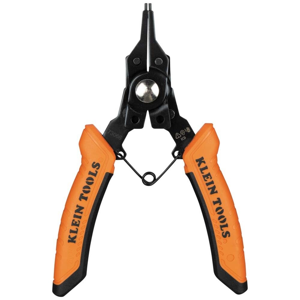 Klein 73066 6-in-1 Interchangeable Snap Ring Pliers