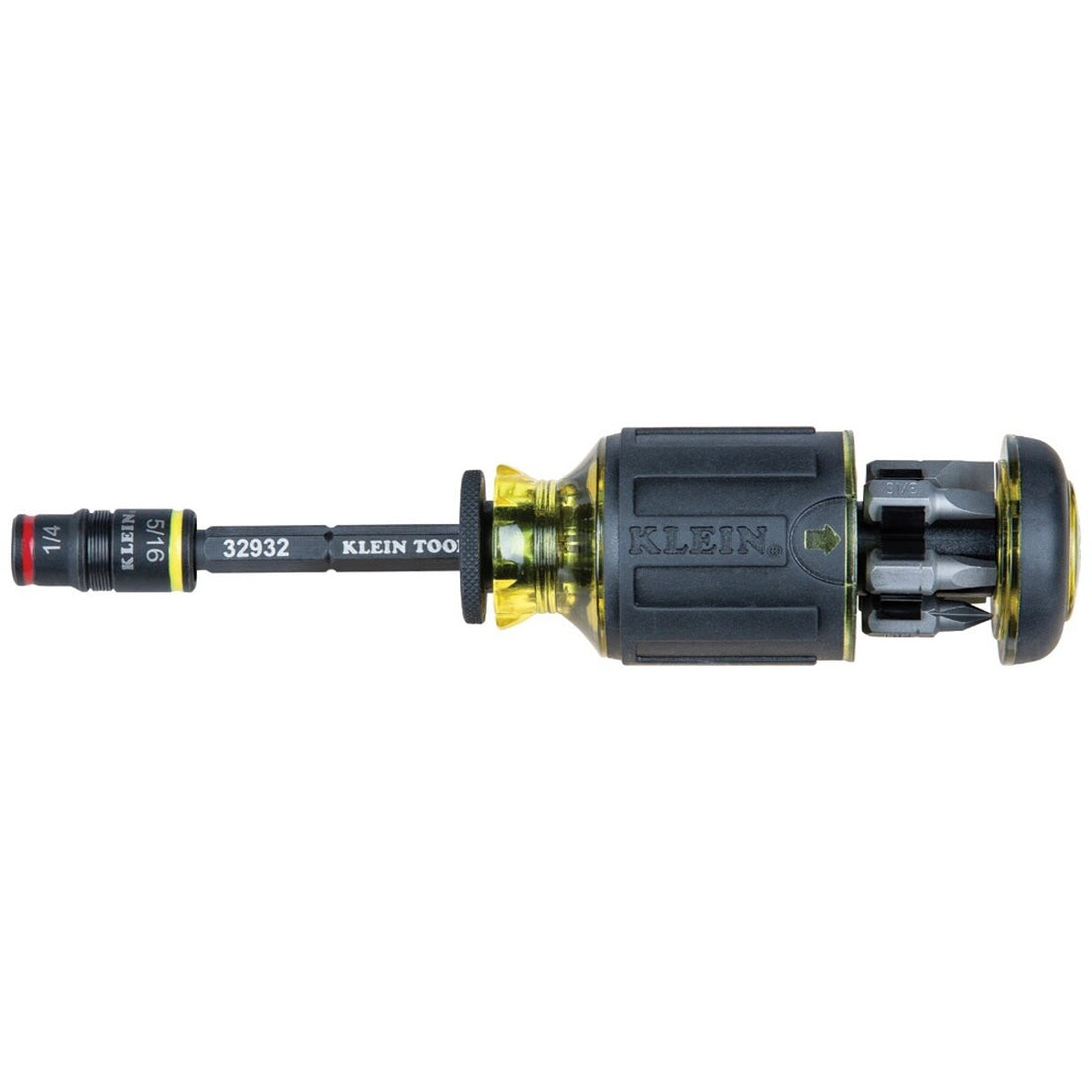 Klein 85515 Multi-Bit Screwdriver and Nut Driver Set (3 Piece)