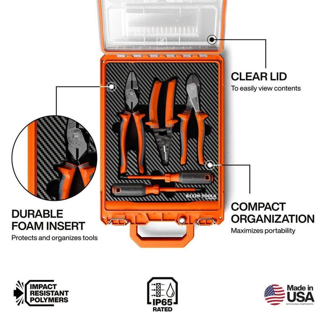 Klein 94160MBINS MODbox Insulated Tool Kit (5 Piece)