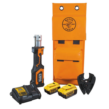Klein BAT207T34H Battery-Operated Cable Cutter, Cu/Al, 4 Ah