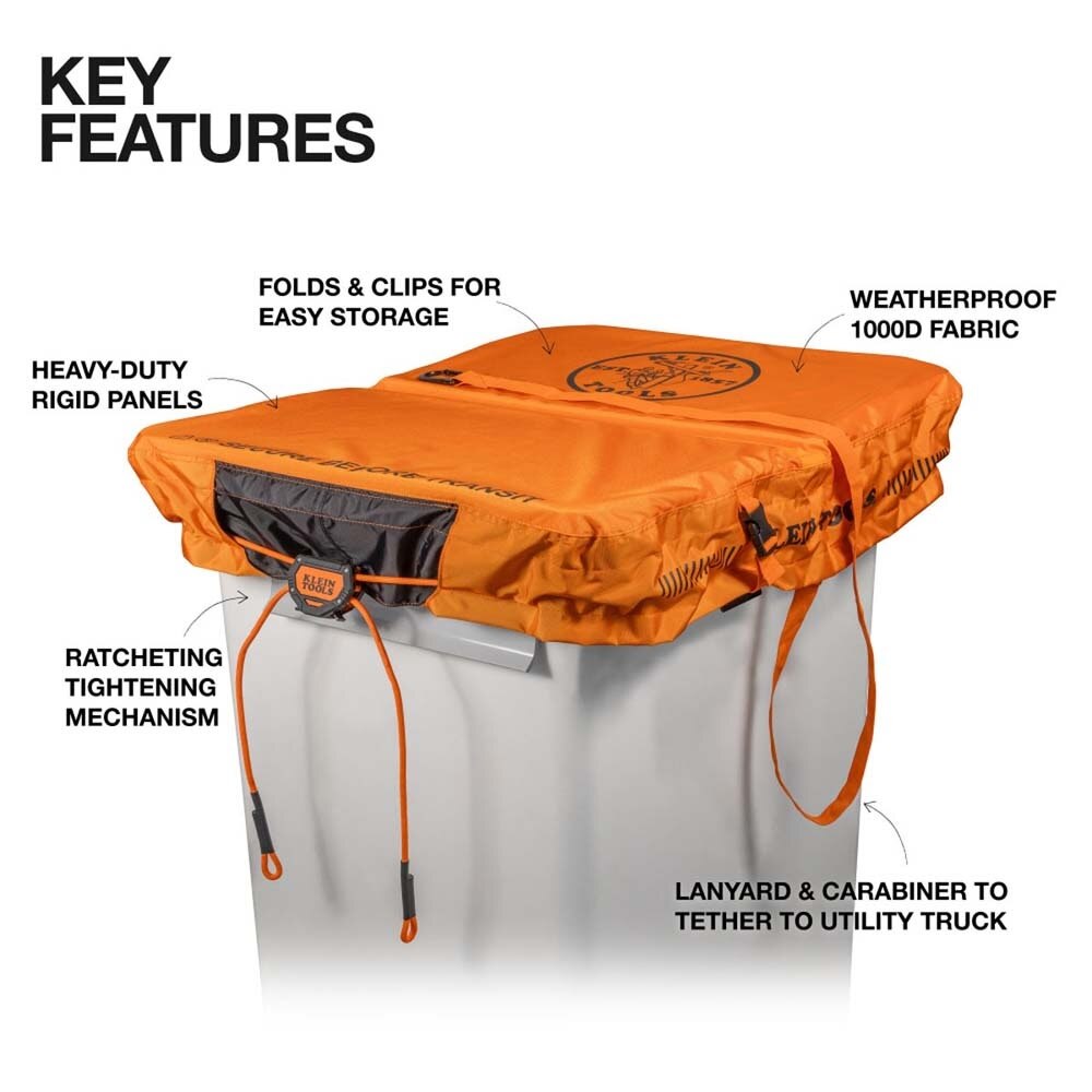 Klein BC523C 1.5-Man Bucket Cover