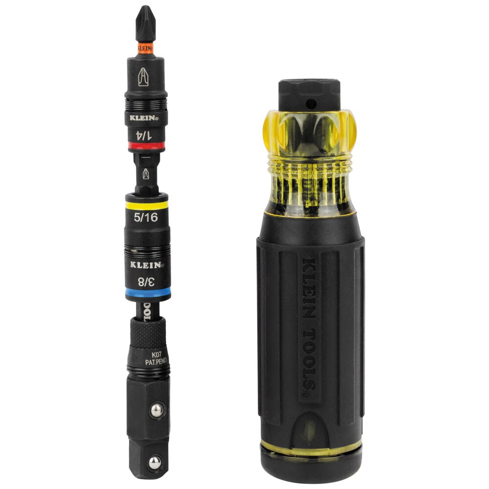 Klein 32517HD KNECT 17-in-1 Impact-Rated Hybrid Screwdriver / Nut Driver