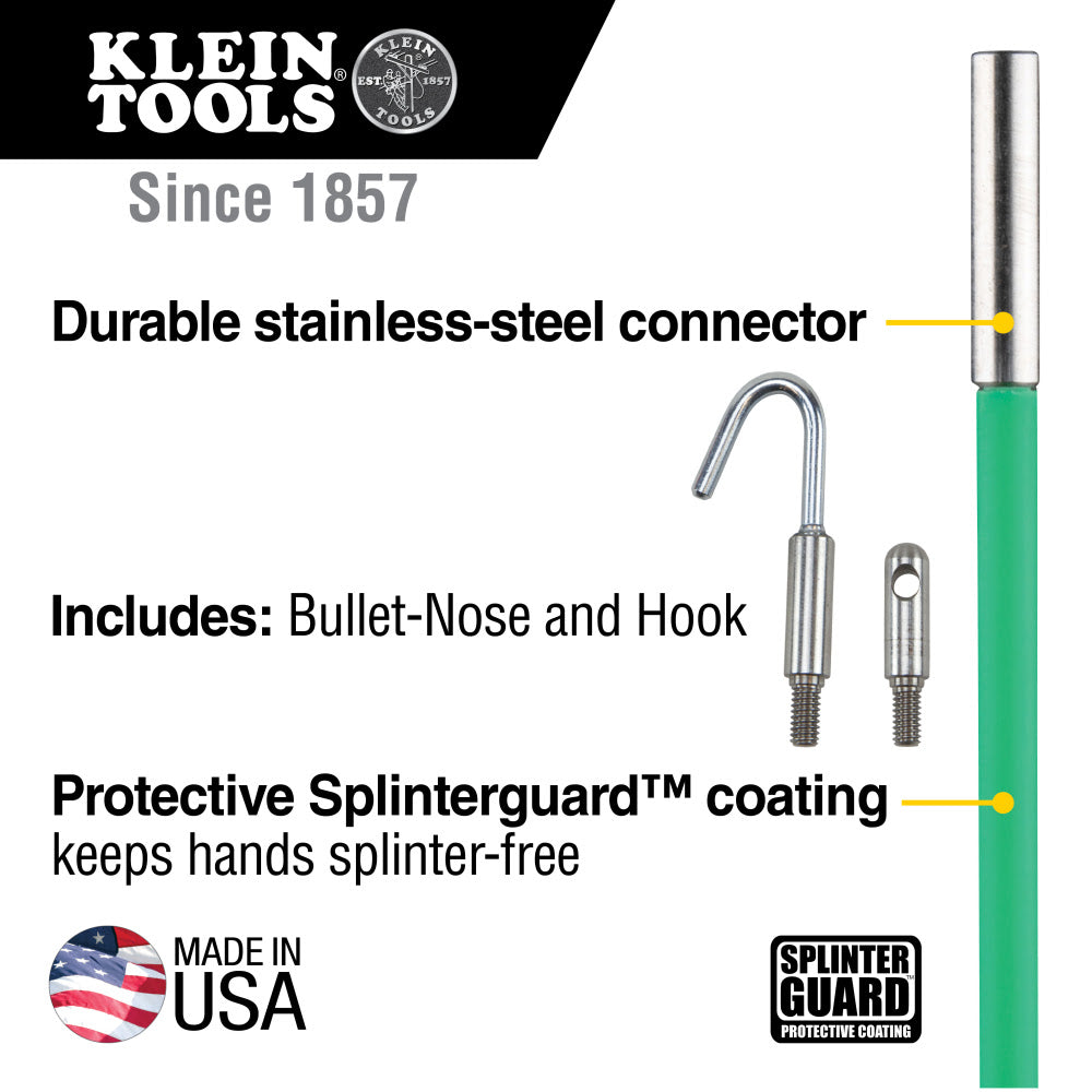 Klein 50051 Hi-Flex Glow Fish Rod, 5-Foot