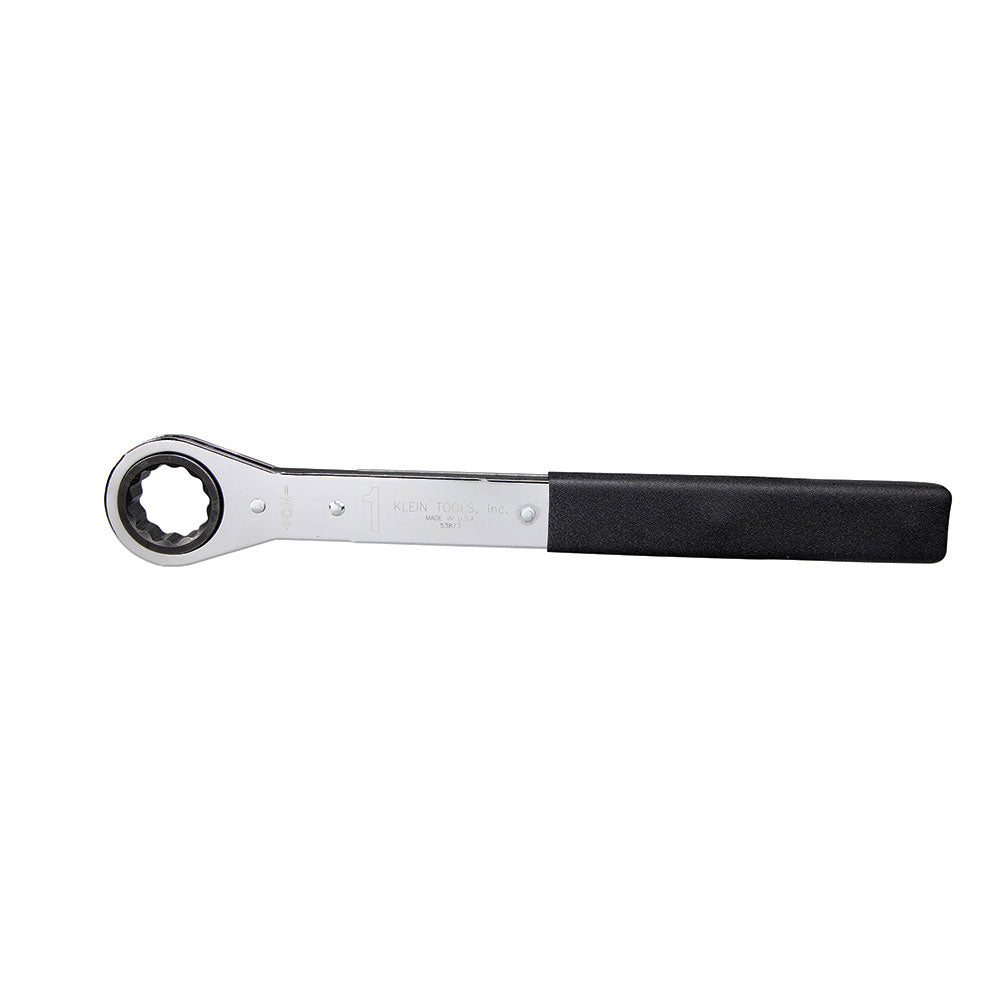 Klein Tools 53873 Ratcheting Box End Wrench, 1"