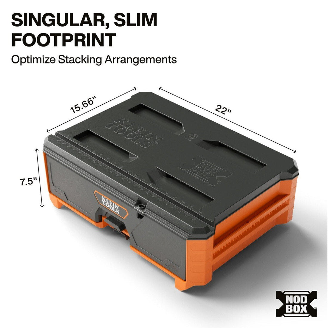 Klein Tools 54844MB MODbox Compact Single Drawer Full Width Tool Storage Drawer Box