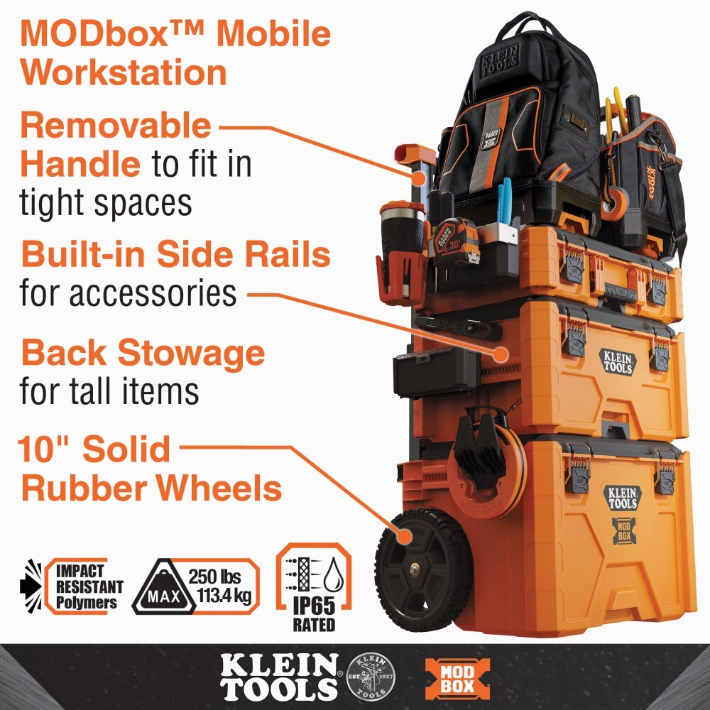 Klein 549021MBR MODbox Replacement Handle for Rolling Toolbox
