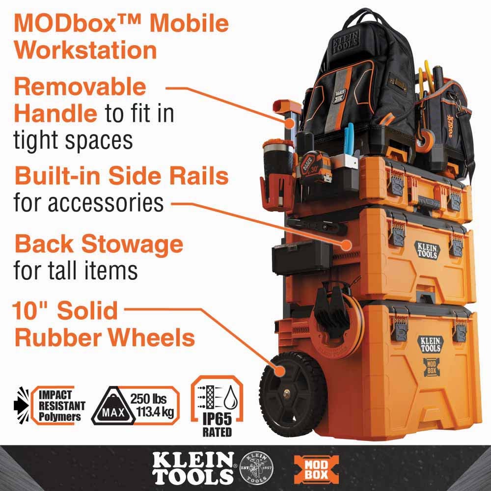 Klein 549031MBR MODbox Tool Tray for Medium and Rolling Toolbox
