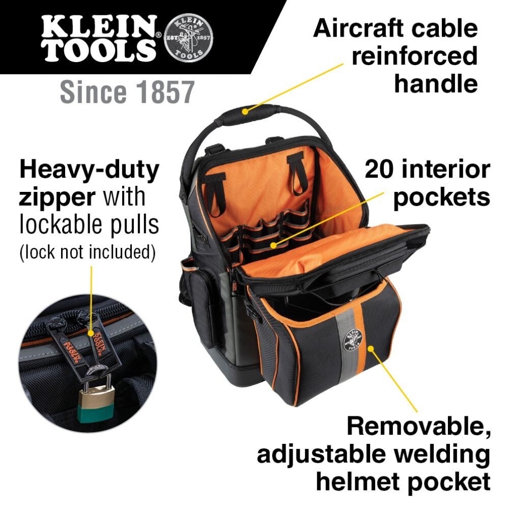 Klein 55663 Welding Helmet Replacement Pocket