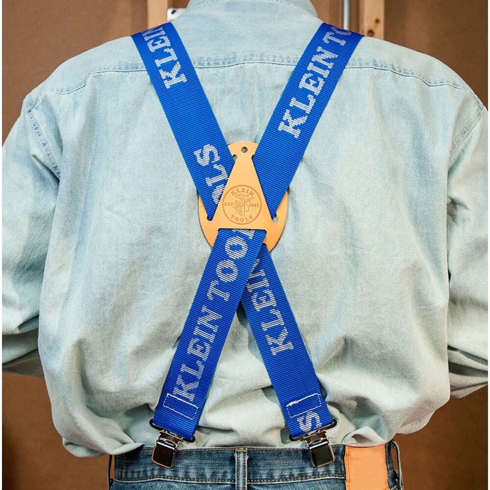 Klein 60210B Nylon-Web Suspenders with Adjustable Back