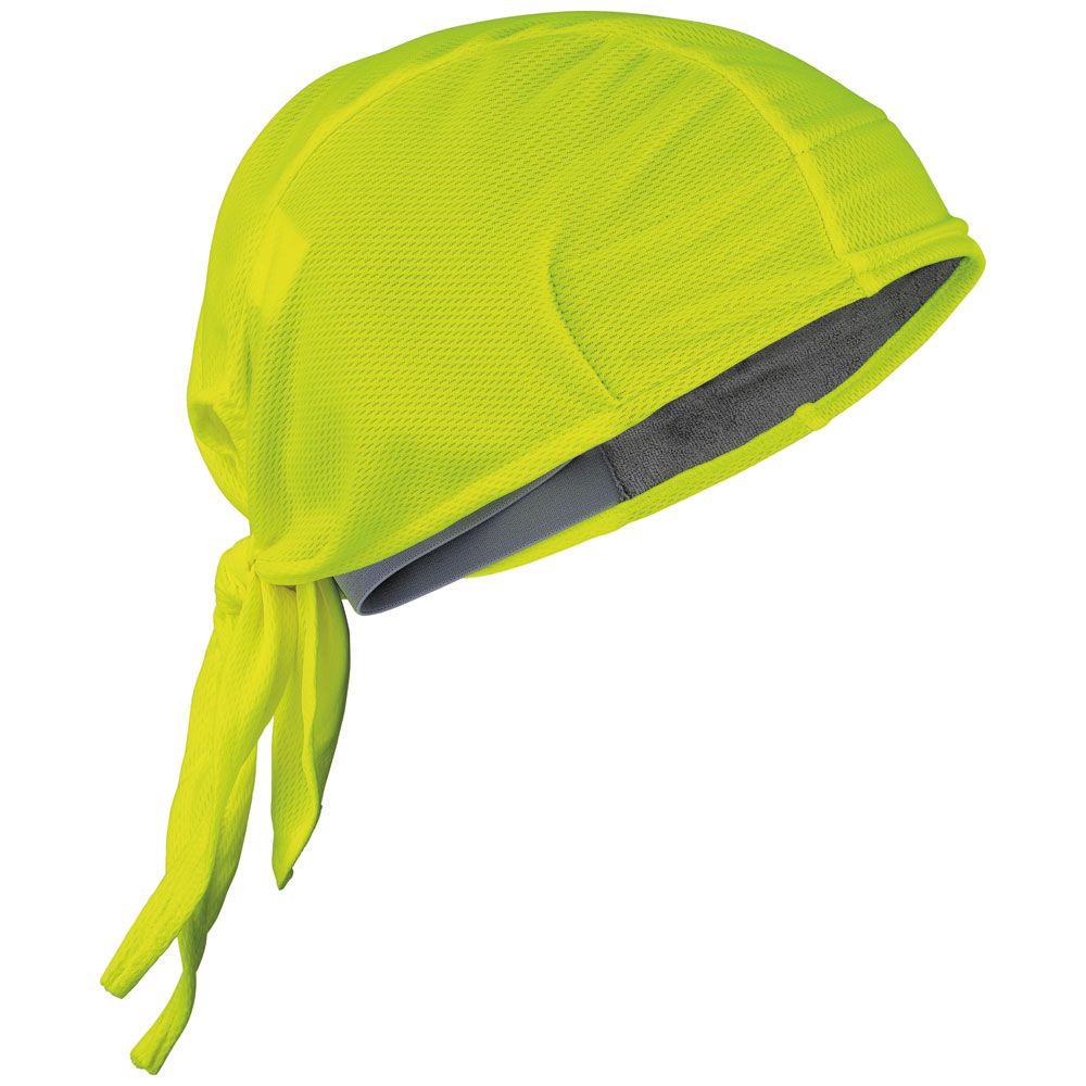 Klein 60546 Cooling Do Rag, High-Visibility Yellow, 2-Pack