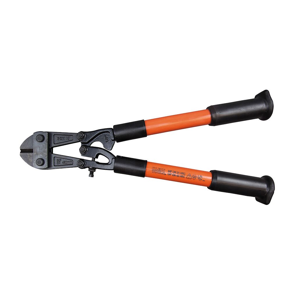 Klein 63118 Bolt Cutter, Fiberglass Handles, 18"