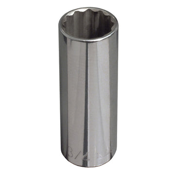 Klein Tools 65831 7/8" Deep 12-Point Socket, 1/2" Drive