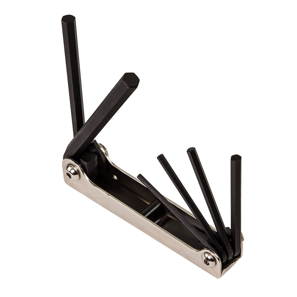 Klein 70580 Folding Hex Key Set, Six-Key, Metric Sizes