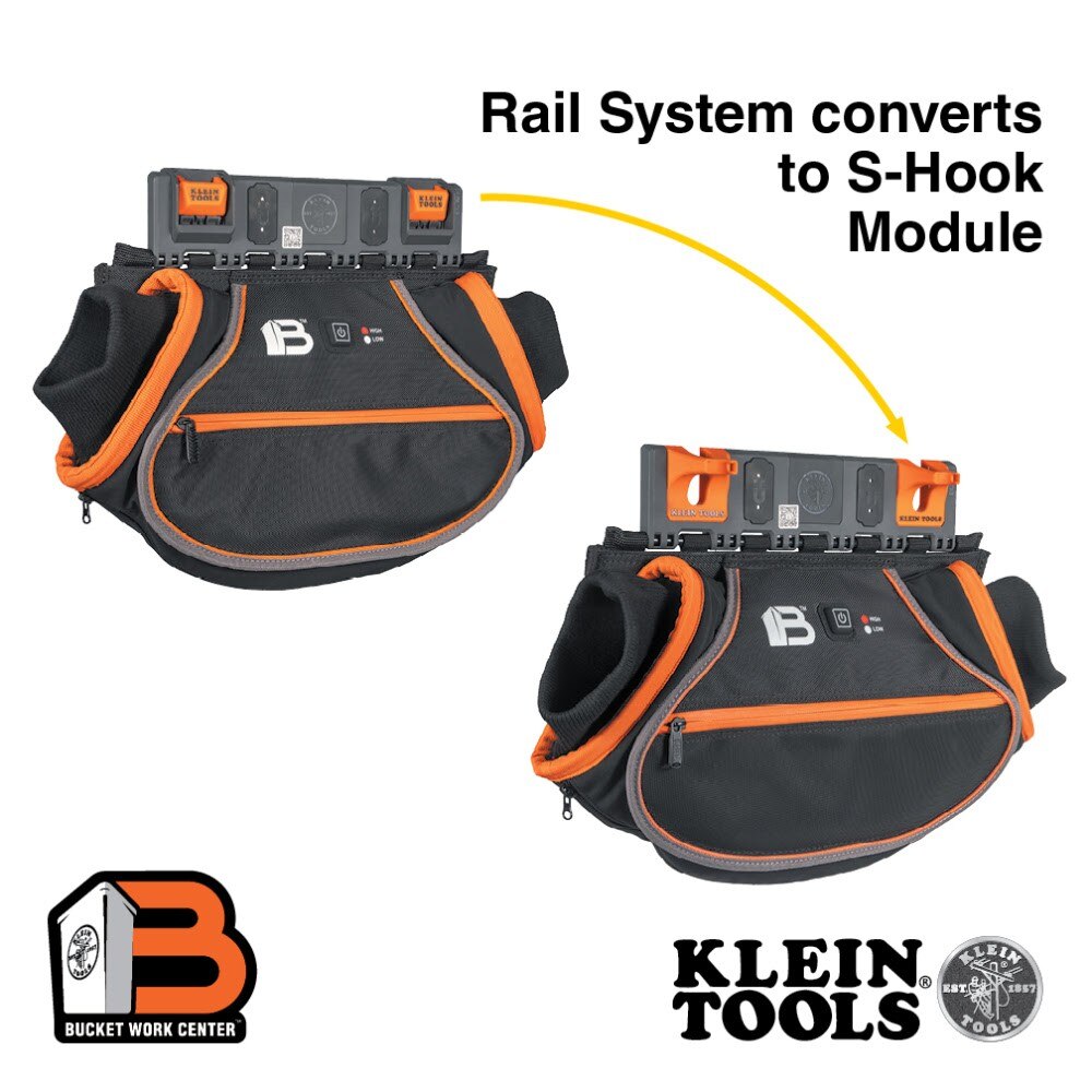Klein BC101C Hand Warmer Module, Rail and S-Hook
