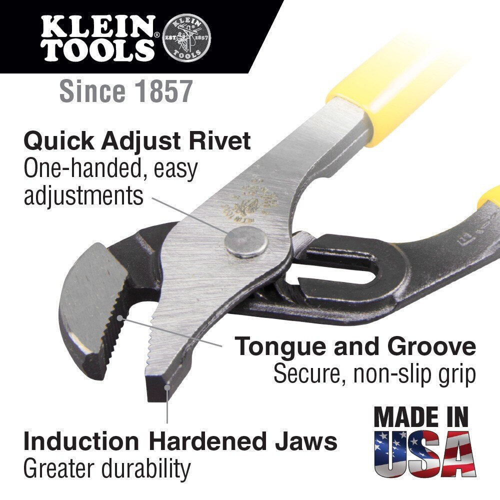Klein Tools D502-12 Pump Pliers, 12"