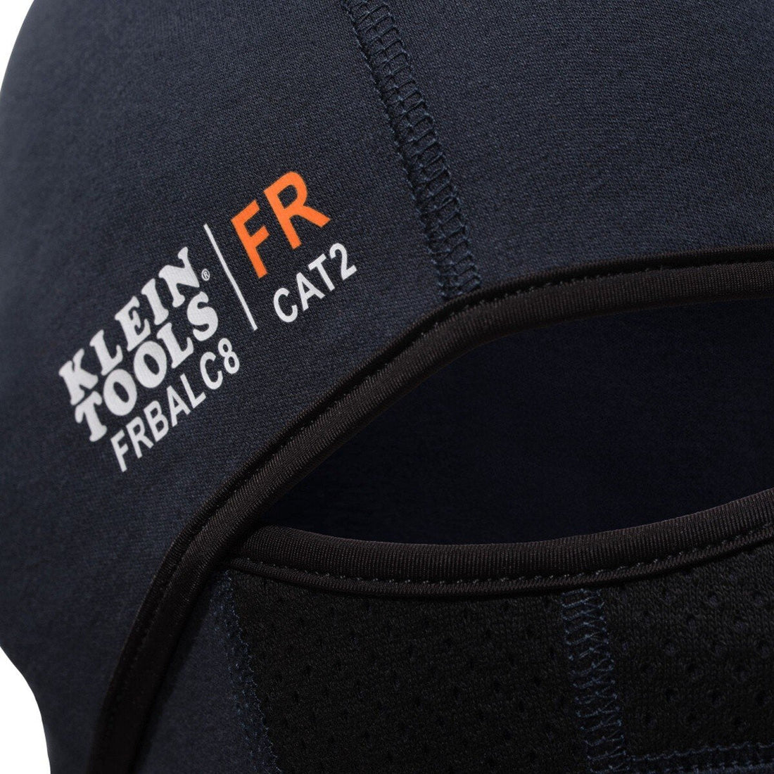 Klein Tools FRBALC8 Flame-Resistant Balaclava, Navy, One Size, 100% Cotton for Heat Retention (1 Pack)