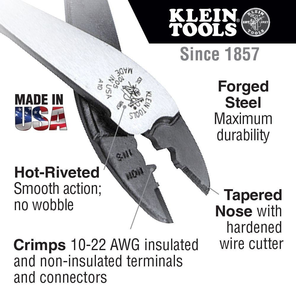 Klein Tools J1005 Journeyman Crimping/Cutting Tool