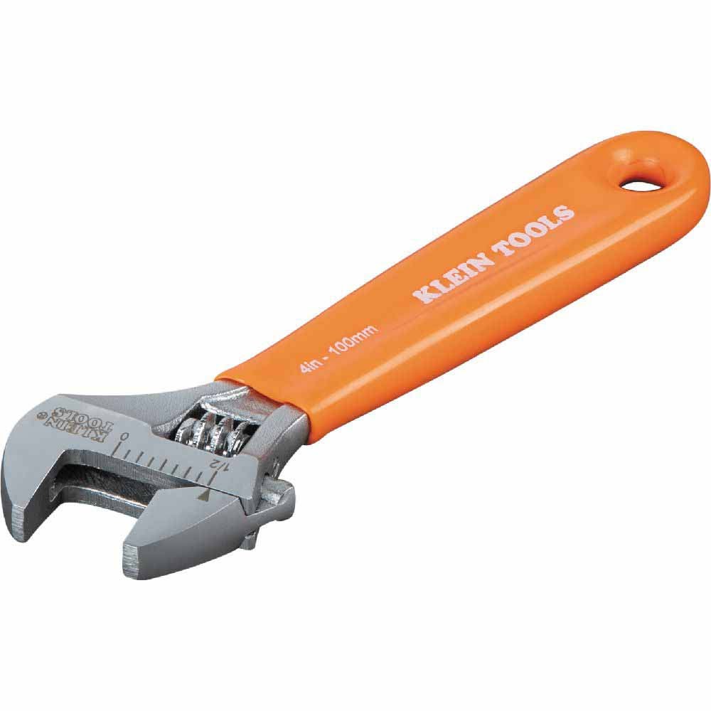 Klein O5064 Extra-Capacity Adjustable Wrench, 4"