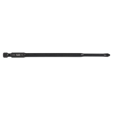 Klein Tools PH262 #2 Phillips Tip Power Drivers, 6" Bit 2-Pack