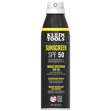 Klein SPF50SPY55 Sunscreen Spray, Broad Spectrum SPF 50, 12-Pack