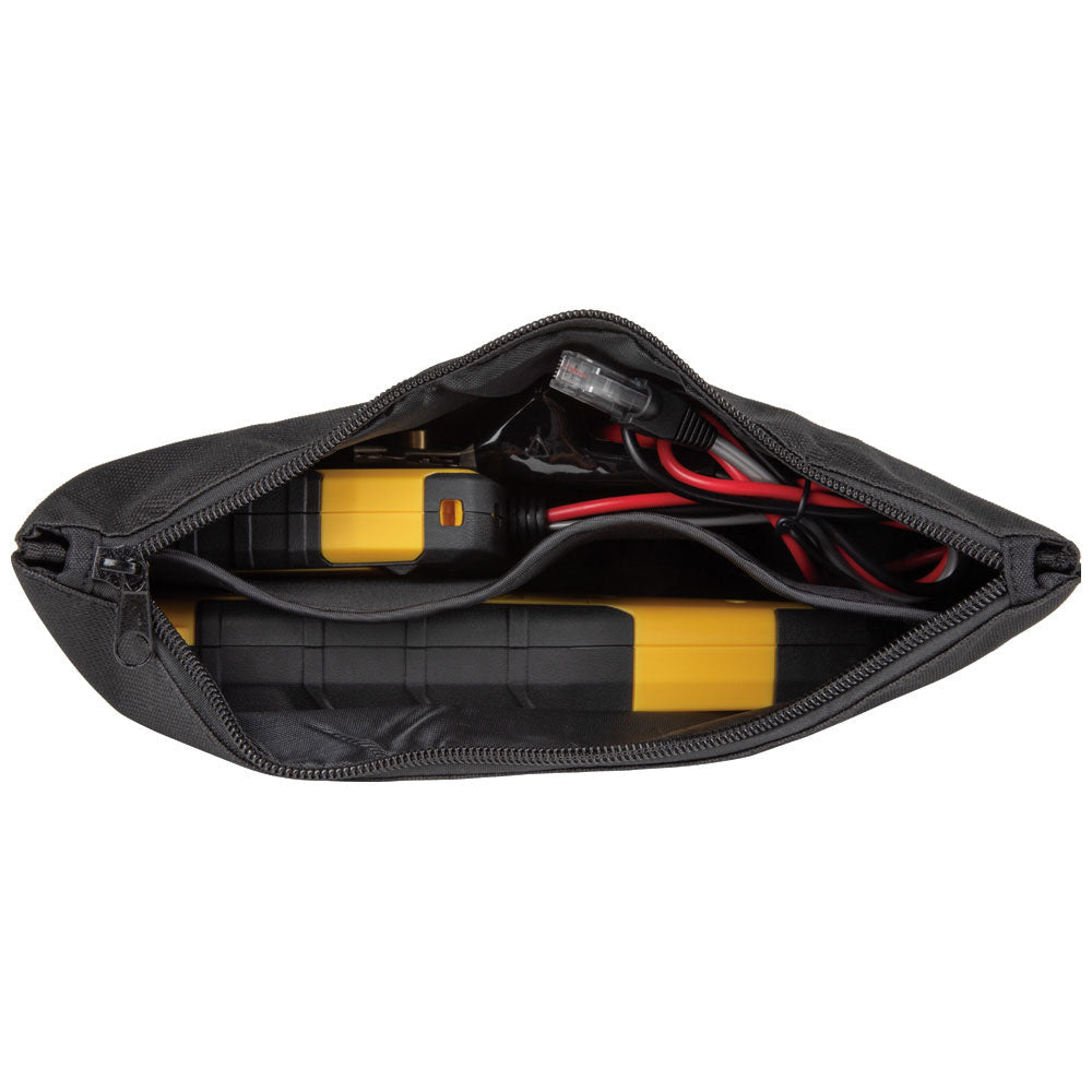 Klein VDV770-500 Zipper Pouch for Tone and Probe PRO Kit, Black Nylon