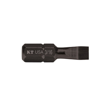 Klein Tools SL31615 3/16" Slotted Power Drivers 1", 5-Pack