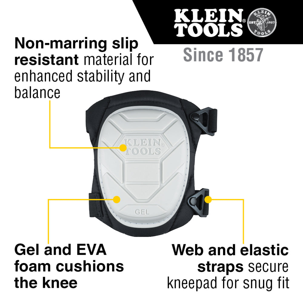 Klein 60896 Non-Marring Semi-Round Stabilizer Knee Pad