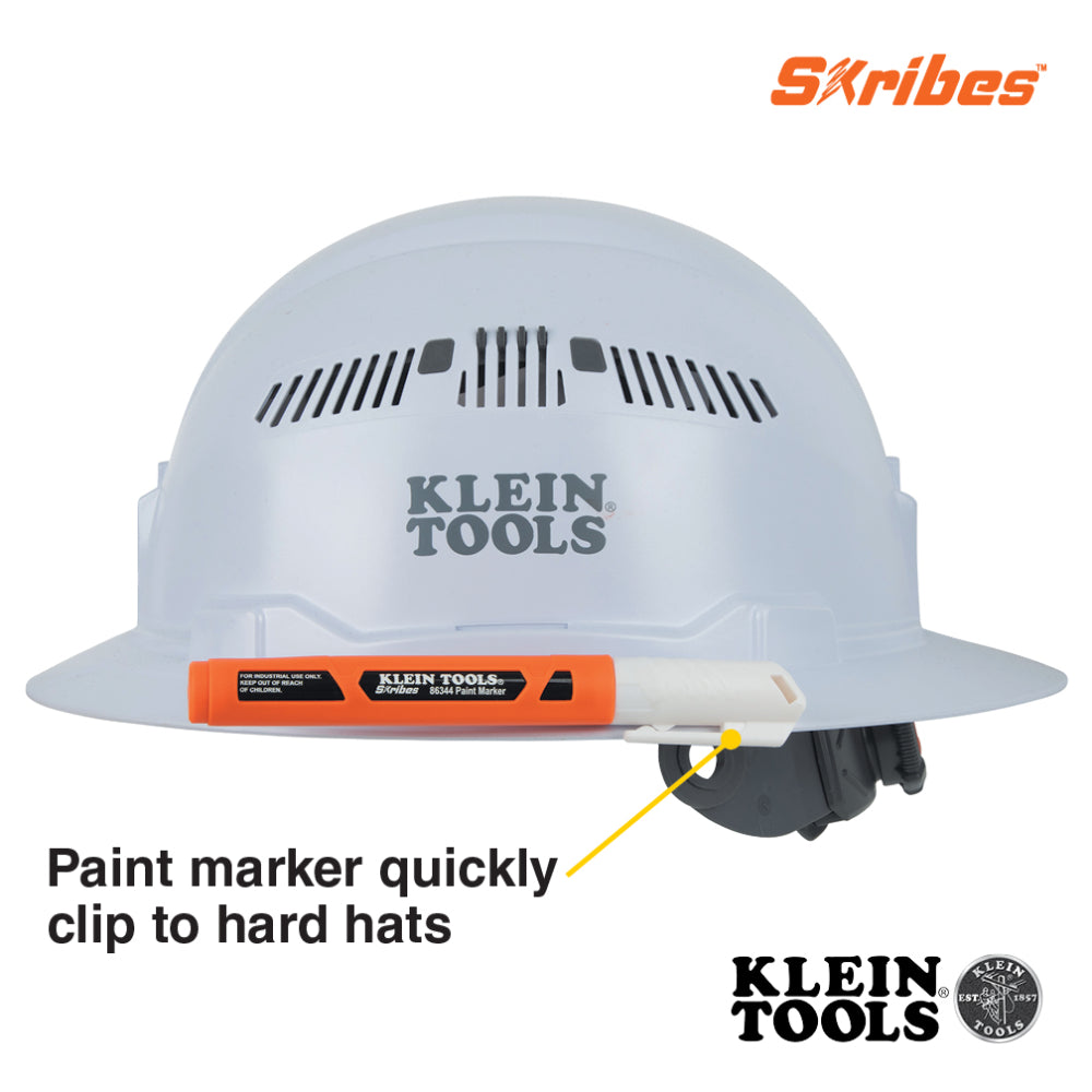Klein 86344 Skribes Paint Marker, White