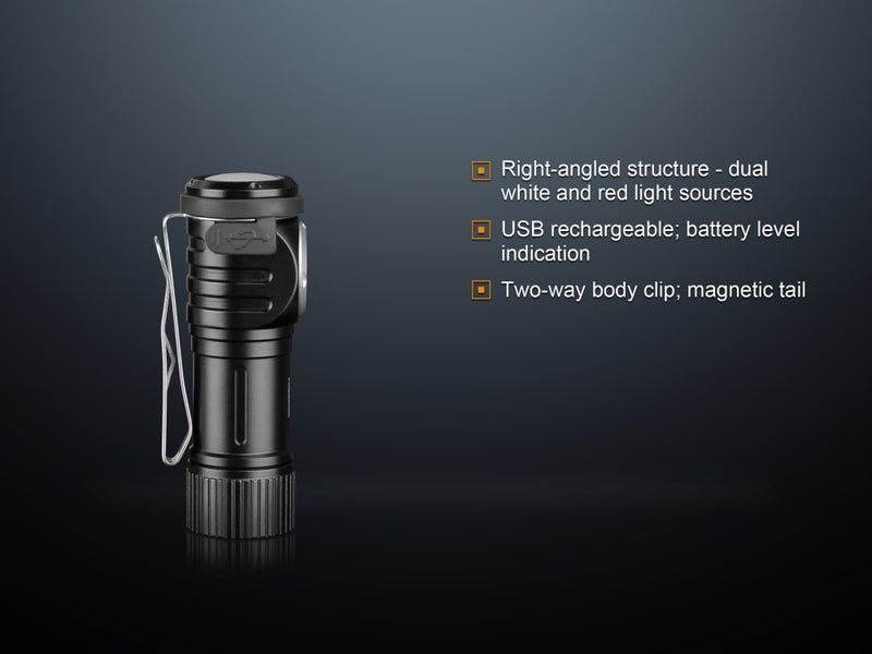 Load image into Gallery viewer, Right-Angled Rechargeable LED Flashlight - LD15R
