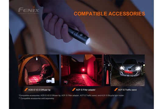 V2 Compact LED Flashlight - 800 Lumens - LD22