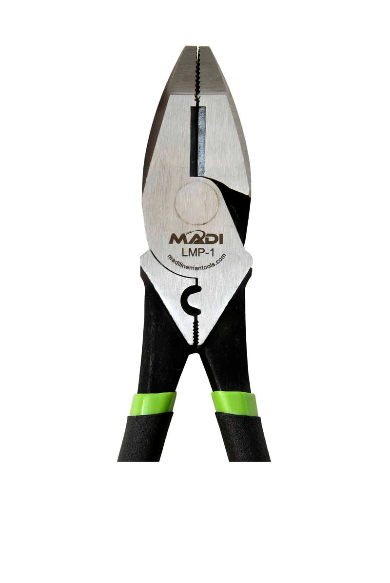 Load image into Gallery viewer, 9″ High Leverage Lineman Pliers with Crimper and Secondary Gripping Surface
