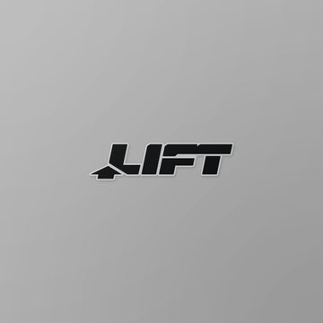 LIFT Safety 3" Sticker Black