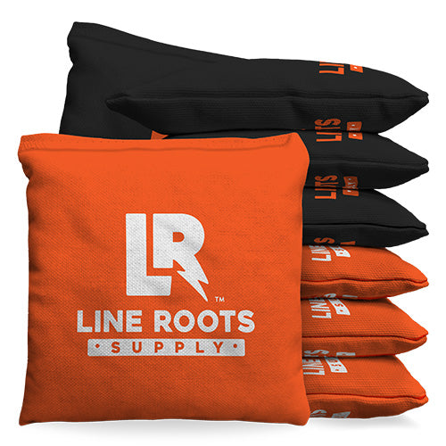 Line Roots Supply Cornhole Bean Bag Toss Bags Set (set of 8)