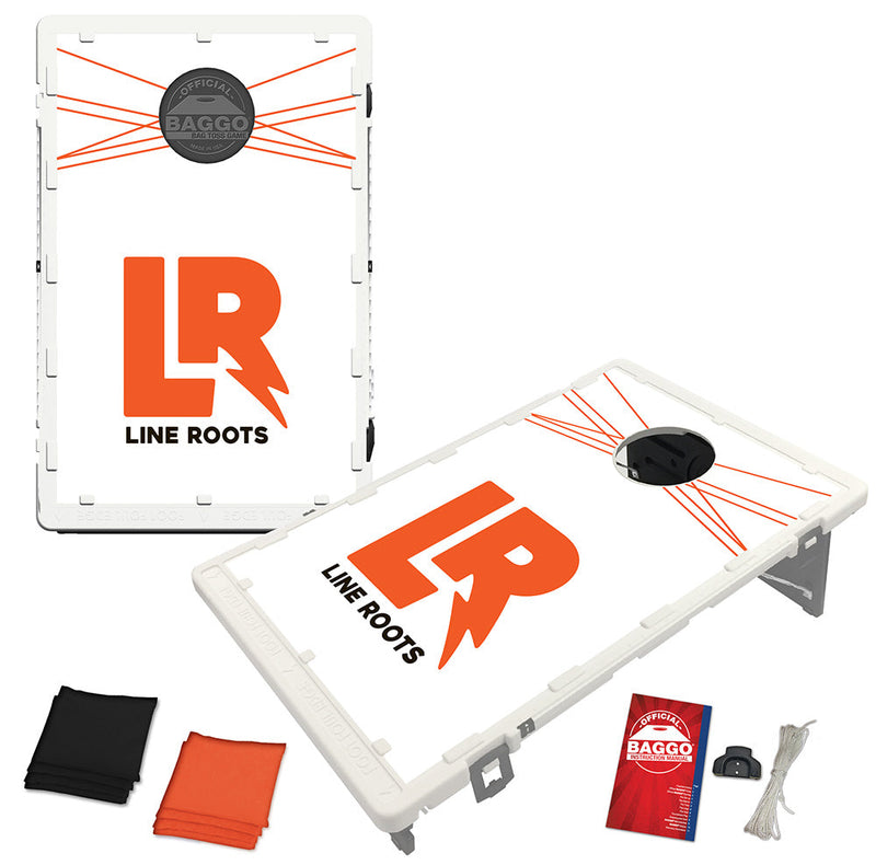 Load image into Gallery viewer, Line Roots Supply Cables Portable 2x3 Cornhole Bean Bag Toss Baggo Game
