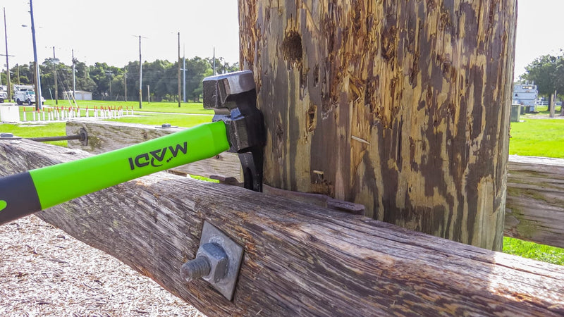 Load image into Gallery viewer, Claw Milled Lineman Hammer
