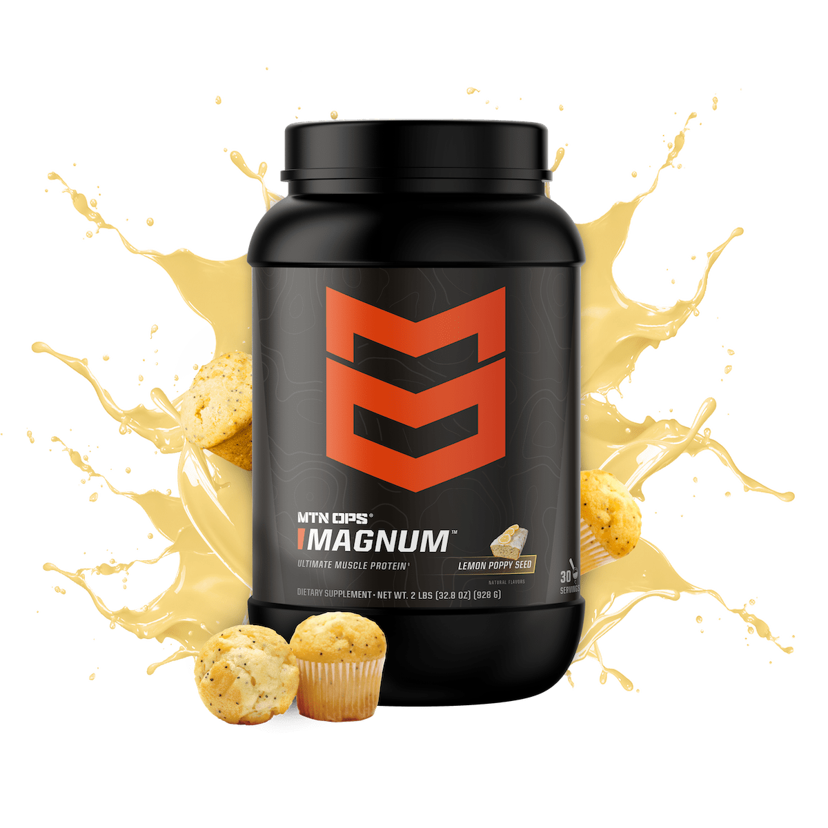 MAGNUM - Lemon Poppyseed / Tub - 30 Servings