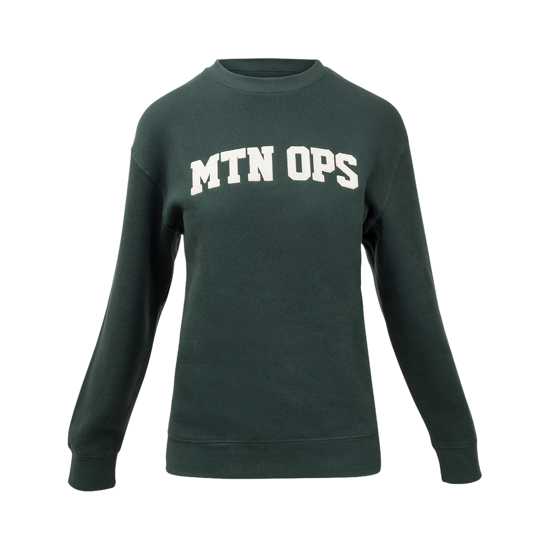 WOMEN'S MTN OPS CREWNECK - Green / XXL
