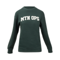 WOMEN'S MTN OPS CREWNECK - Green / XXL