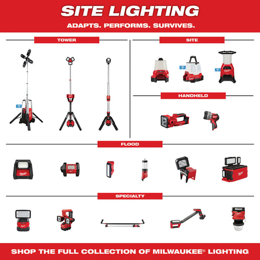 M18 ROCKET Dual Pack Tower Light with One Key