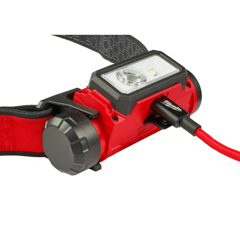 Load image into Gallery viewer, Milwaukee REDLTHIUM USB Hard Hat Headlamp
