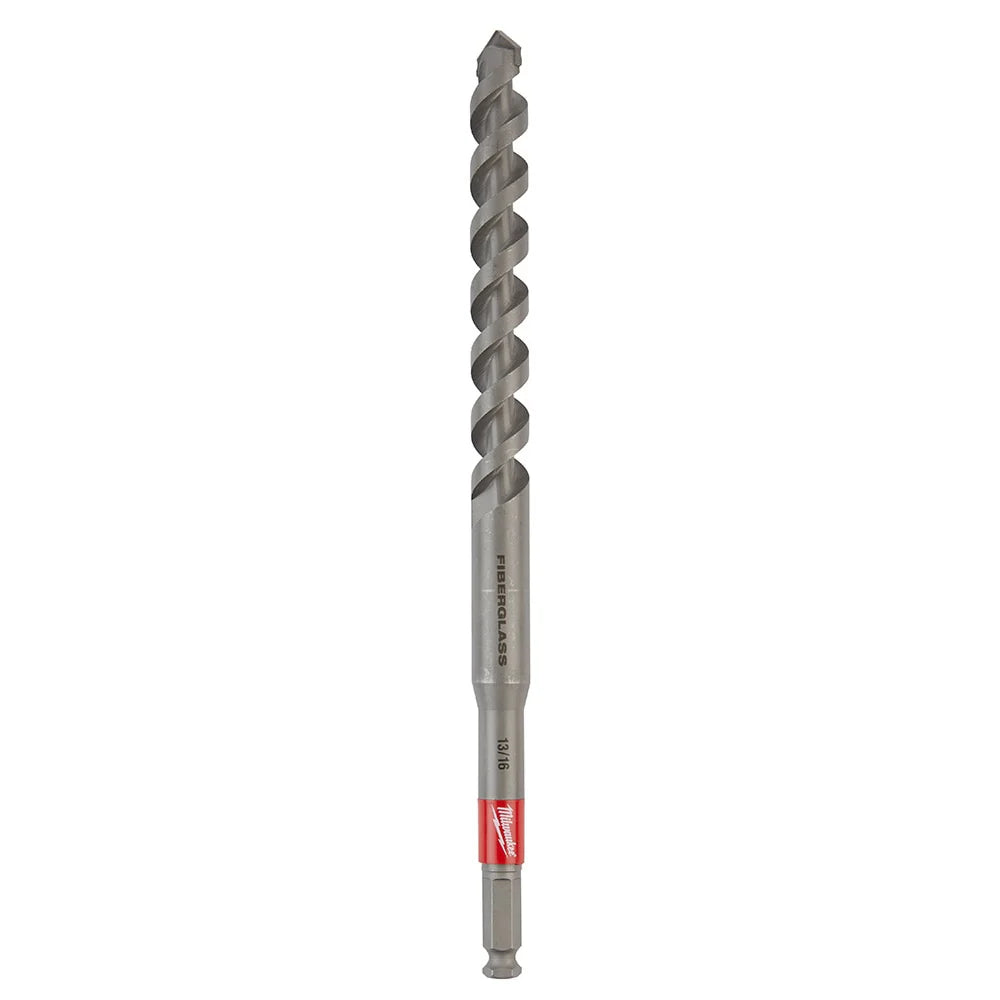 SHOCKWAVE Impact Duty 13/16"x12" Lineman's Fiberglass Drill Bit