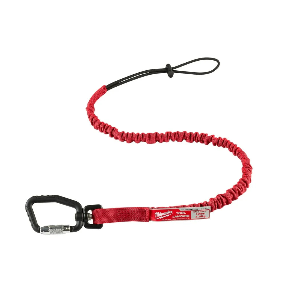 Shock Absorbing and Locking Tool Lanyard- 36.3"