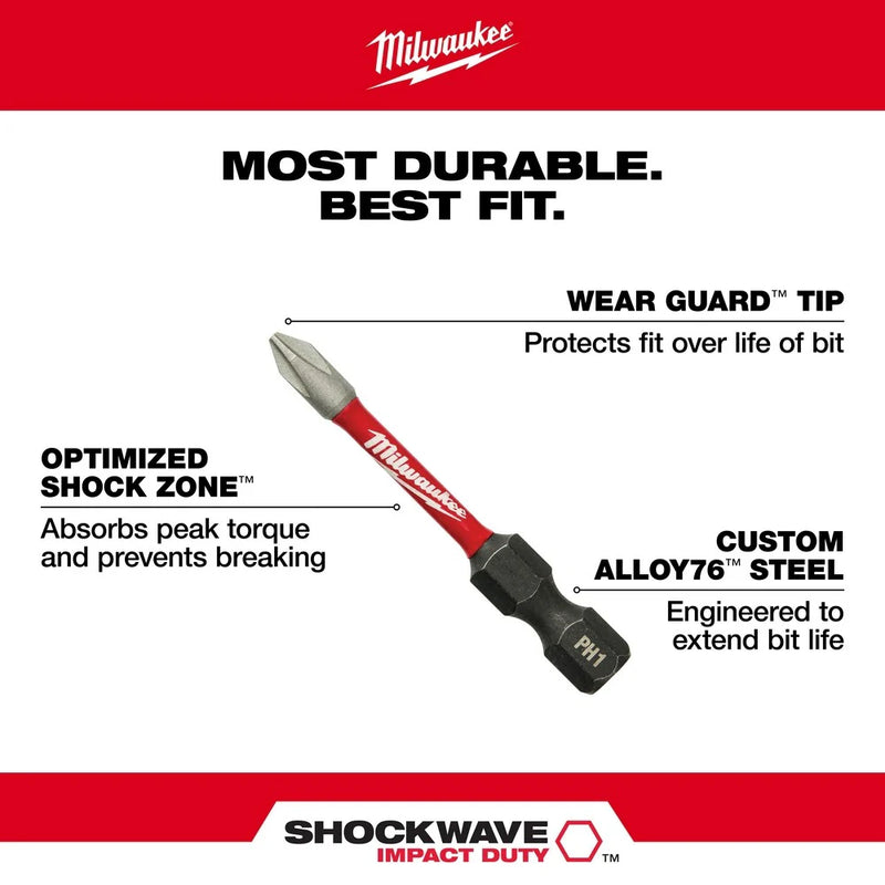 Load image into Gallery viewer, Milwaukee 48-32-4096 SHOCKWAVE Impact Duty Driver Bit Set - 55PC
