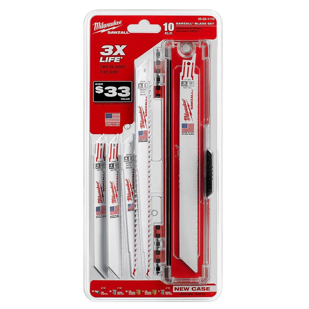 SAWZALL General Purpose 10pc Blade Set