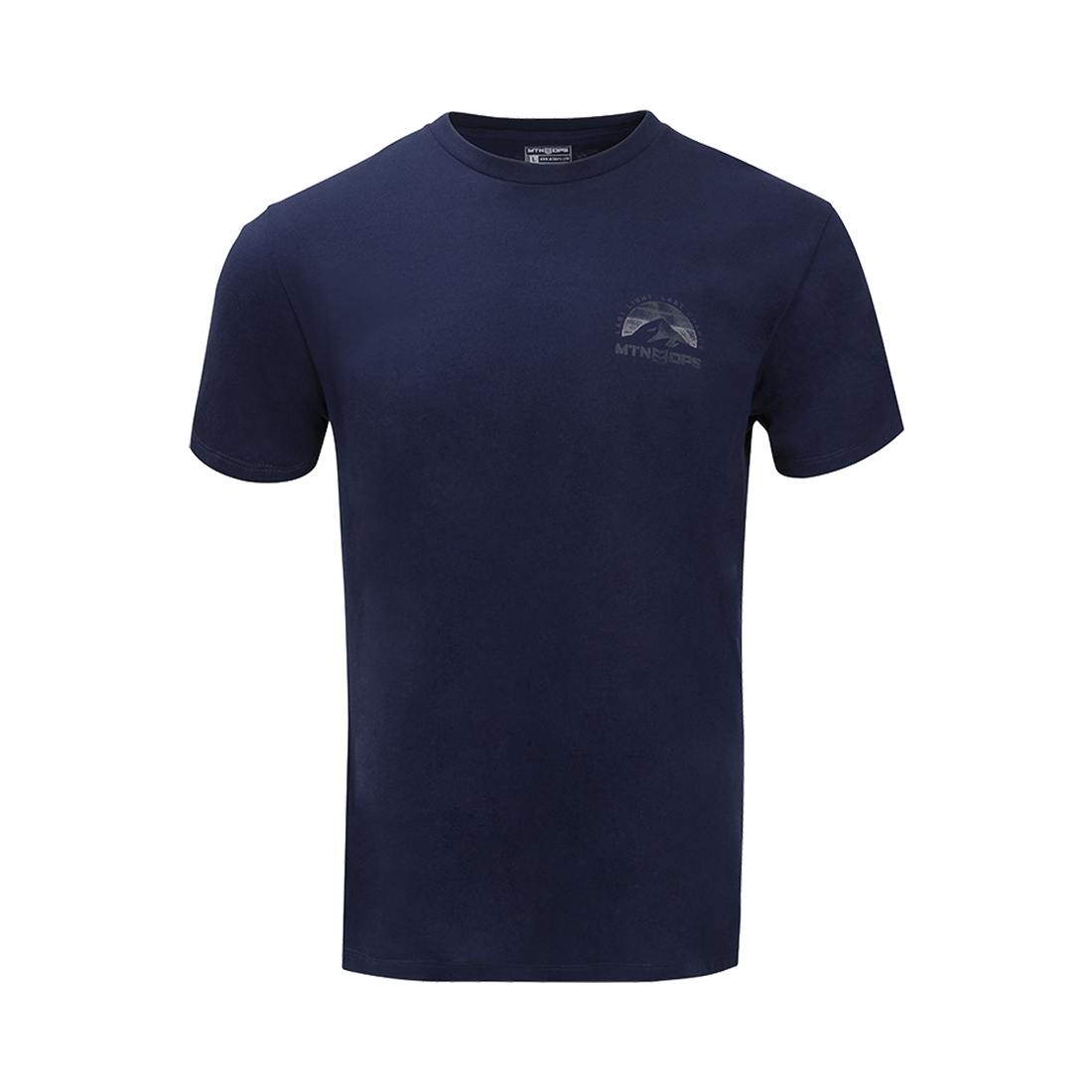 MOUNTAIN DUSK TEE - Blue / XXL