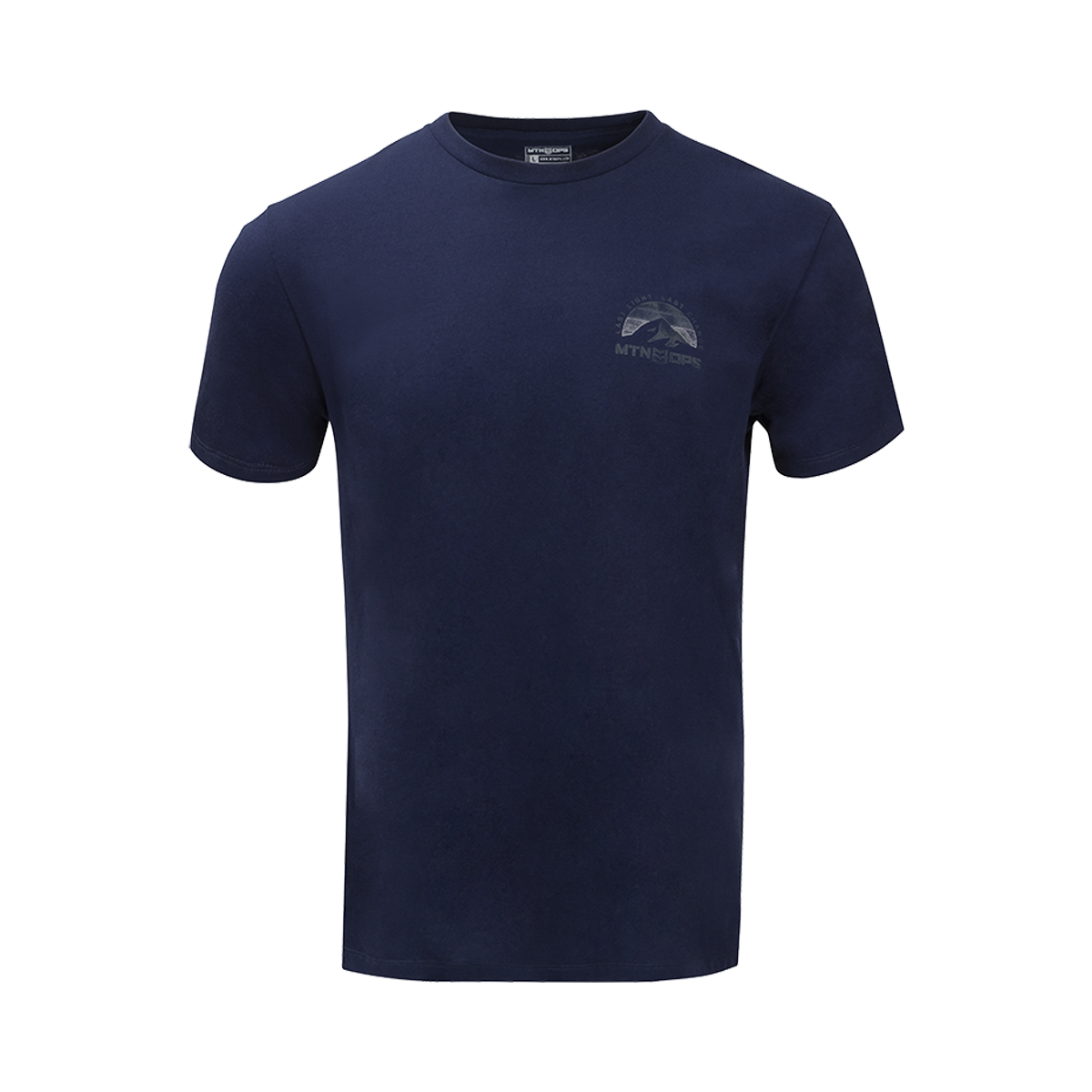 MOUNTAIN DUSK TEE - Blue / XXL
