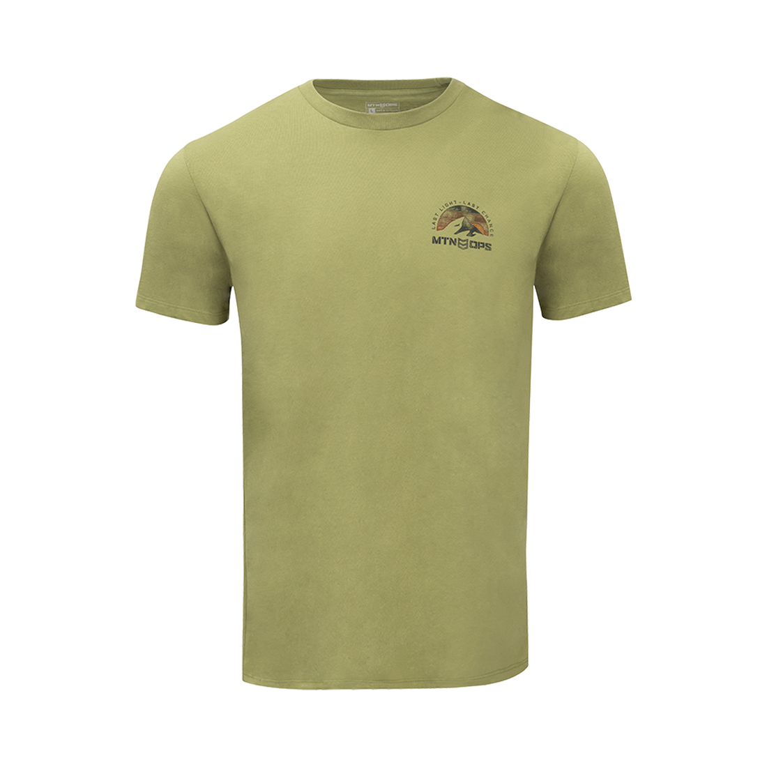MOUNTAIN DUSK TEE - Blue / XXL