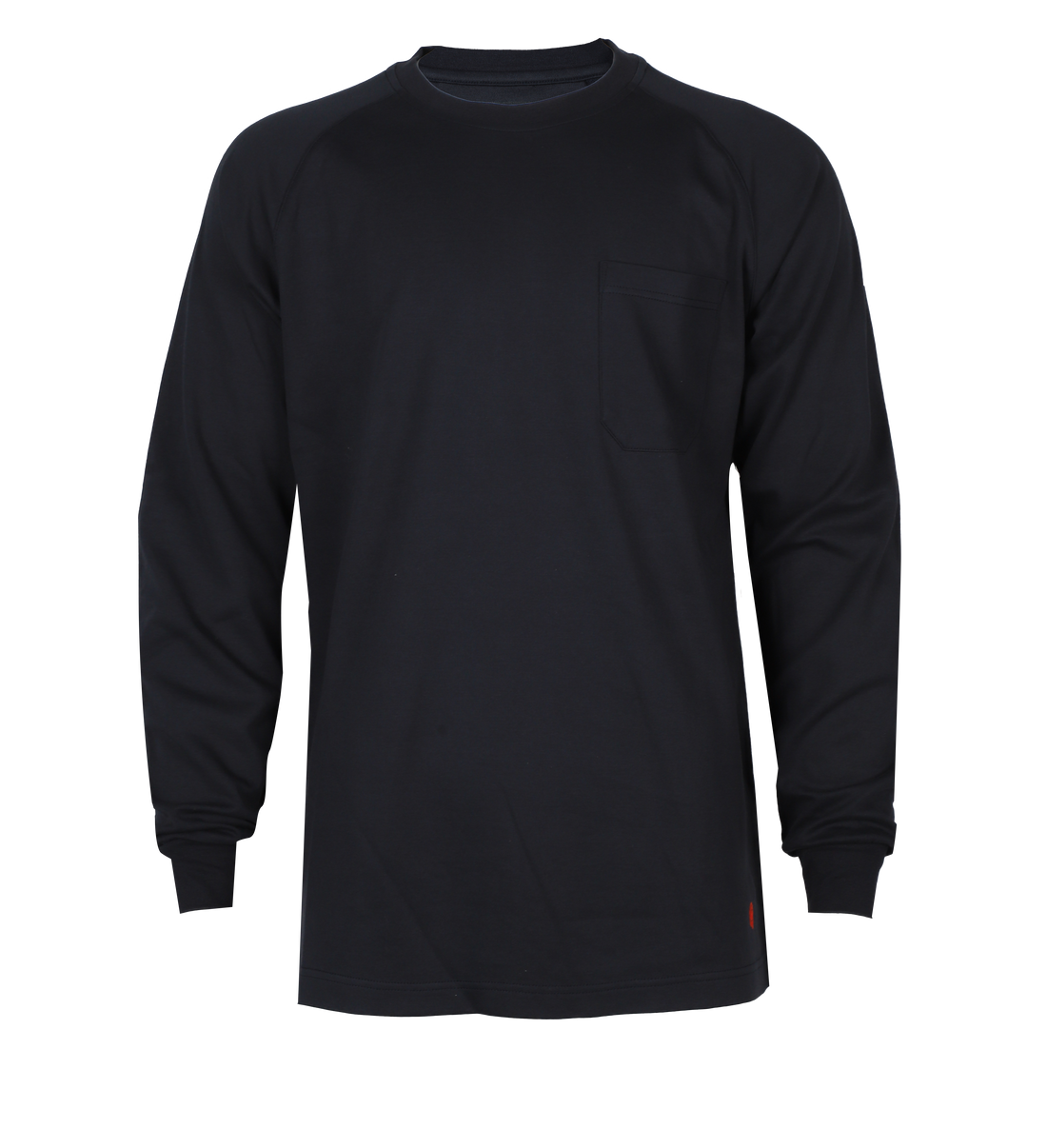 NKE FR LONG SLEEVE T-SHIRT - NAVY