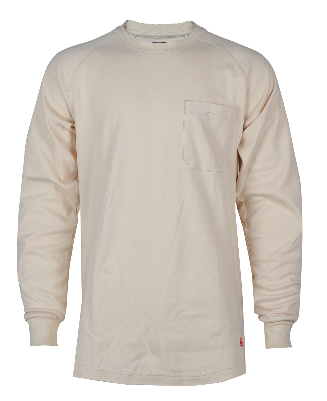 NKE FR LONG SLEEVE T-SHIRT - SAND