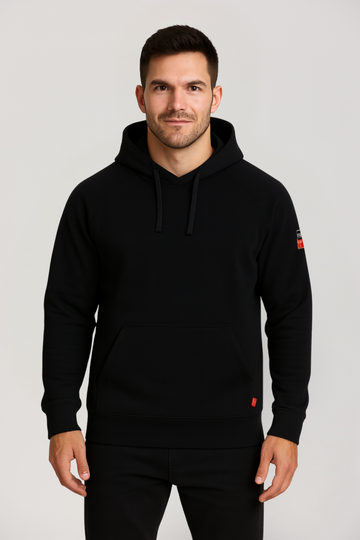 NKE FR PULLOVER - BLACK